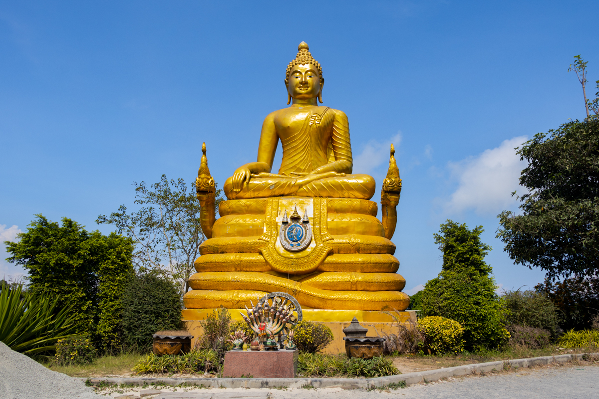 Statue de la reine au Big Buddha