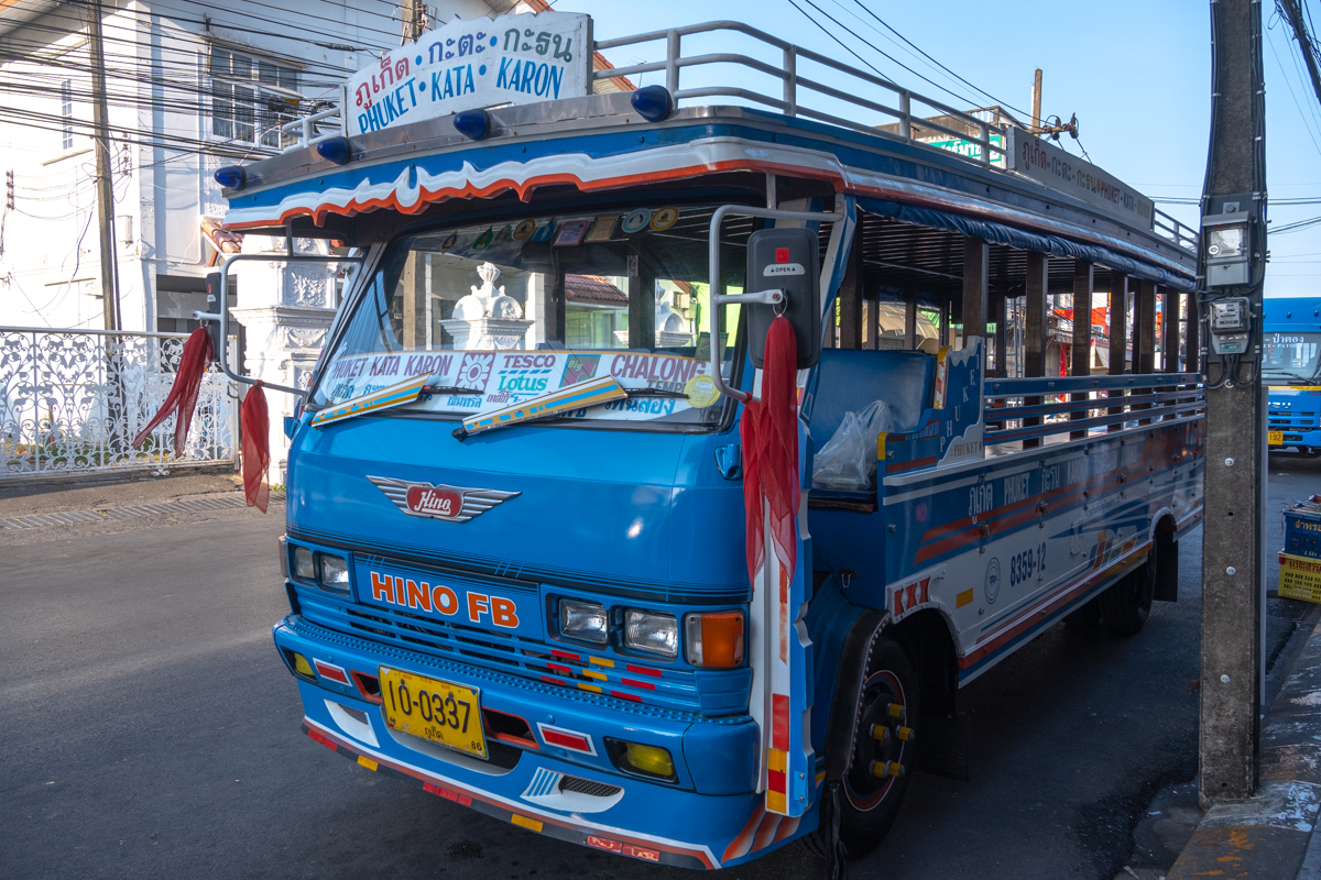 bus collectif à phuket