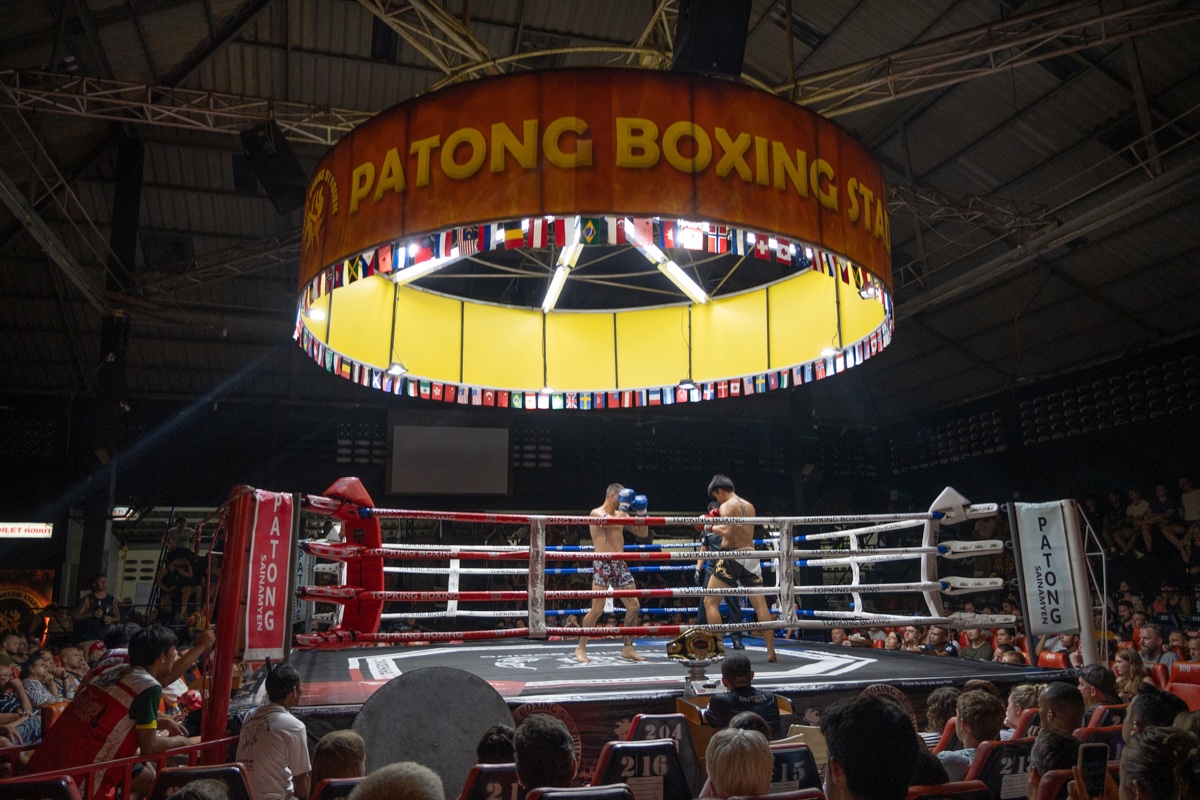 Ring de boxe du Patong Stadium