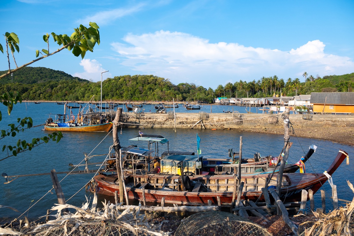 Bateaux de pêcheurs à Koh Yao Yai